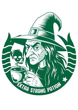 Witch Potion Parody Logo