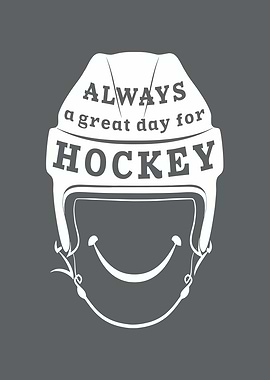 Always a great day for hockey