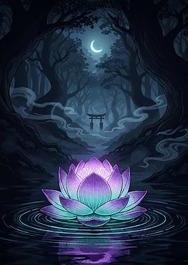 Lotus Forest Torii Gate