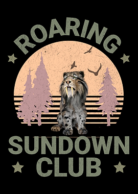 Roaring Sundown Club Saber-Toothed Tiger