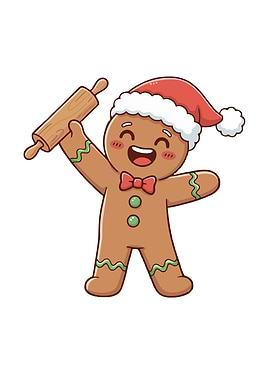 Christmas Baking Art Baker