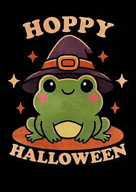 Hoppy Halloween Frog
