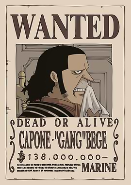 Capone 'Gang' Bege Wanted