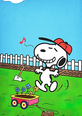 Snoopy's Joyful Garden Adventure