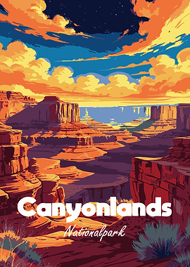 Canyonlands National Park Illustration