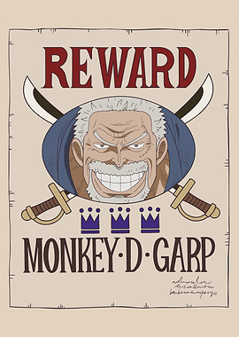 Monkey D. Garp Wanted