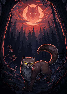 Forest Guardian Wolf Moon