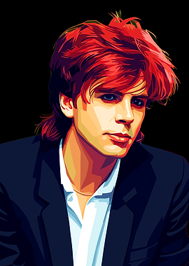 John Taylor Duran Duran Portrait