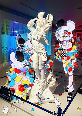 Nezu Poyo Art Installation