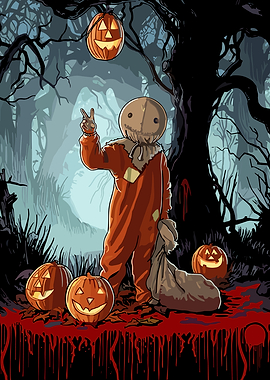 Sam from Trick 'r Treat artwork
