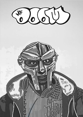 MF DOOM Portrait