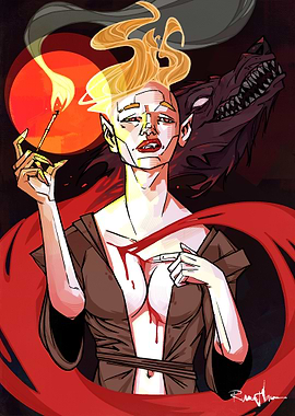 The Pale Girl and the Blood Wolf