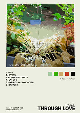 Hyukoh Through Love Album Cover Art