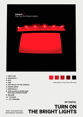 Interpol - Turn on the Bright Lights