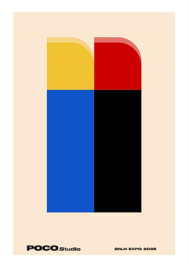 Abstract Color Block Design