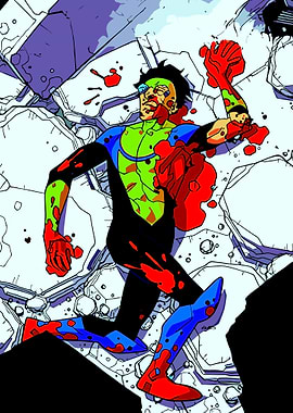 Invincible Comic Book Art