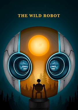 The Wild Robot Illustration