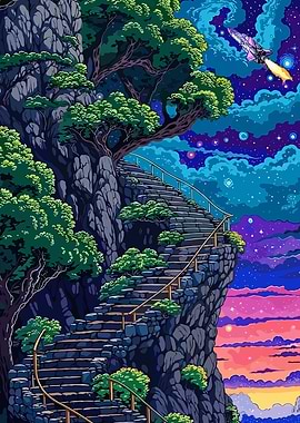 Stairway to Space Rocket Launch