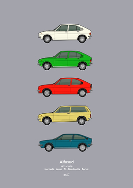 Alfasud '71-'78 Classic Car Collection