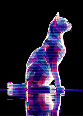 Geometric Cat with Reflection