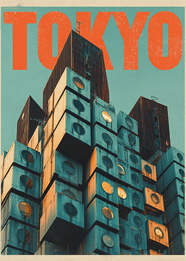 Nakagin Capsule Tower, Tokyo