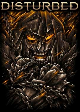 Disturbed Band Mascot Artwork