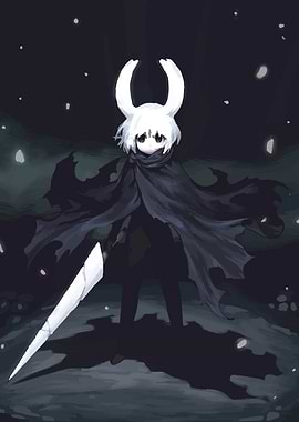 Hollow Knight Anime Style