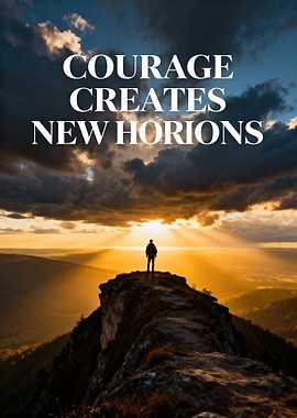 Courage Creates New Horizons