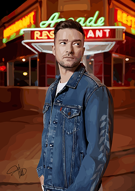 Justin Timberlake Portrait