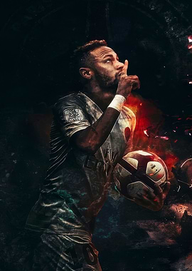 Neymar Jr. Football Art