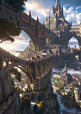 Veyndral the City of Sky Arches
