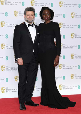 Andy Serkis and Danai Gurira at BAFTA