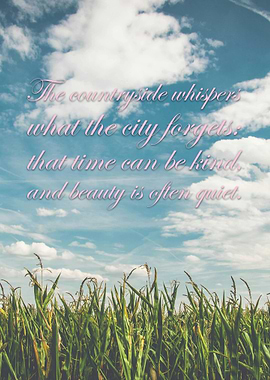 Countryside Whispers: Nature's Beauty