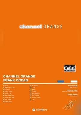 Frank Ocean - channel ORANGE
