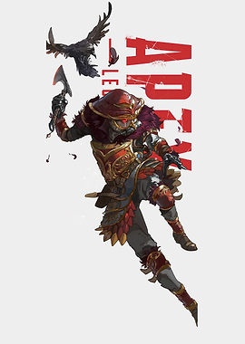 Bloodhound Apex Legends character art