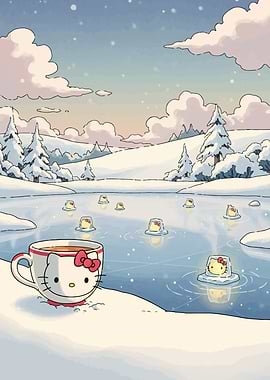 Hello Kitty Winter Wonderland Tea