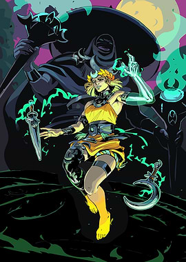Hades Game Character Illustration