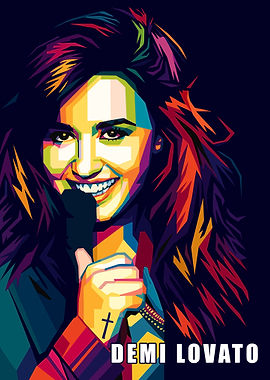 Demi Lovato Wpap Art