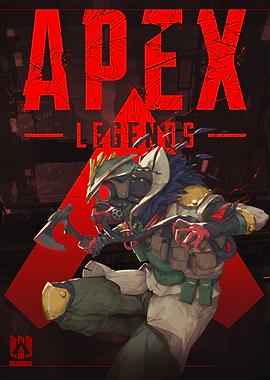 Apex Legends Bloodhound Character Poster
