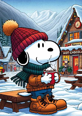 Snoopy Winter Hot Chocolate