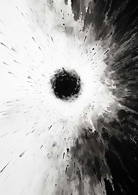 Black and White Vortex
