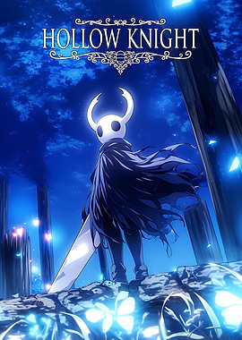 Hollow Knight character art