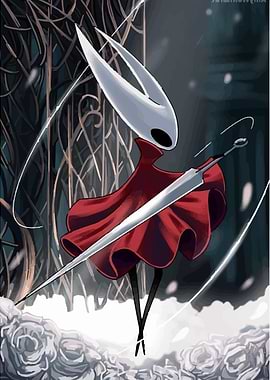 Hornet from Hollow Knight illustration