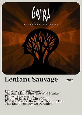 Gojira L'Enfant Sauvage Album Cover