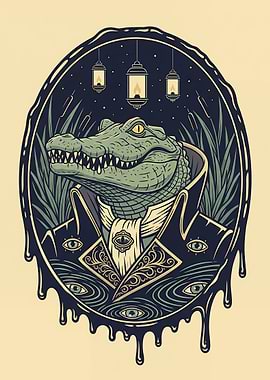 Bayou Aristocrat Crocodile