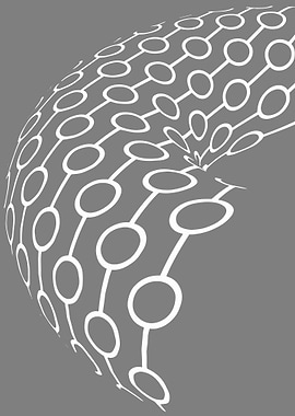 Abstract Gray and White Pattern