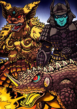 Beast Samurai Dragon