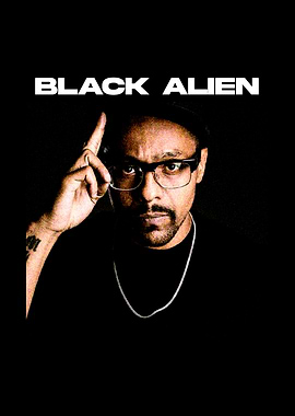 Black Alien Portrait