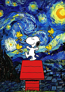 Snoopy's Starry Night