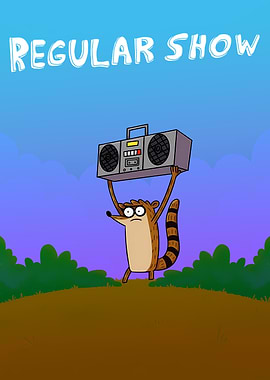 Regular Show Rigby Boombox